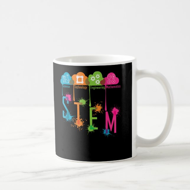 STEM Science Technology Engineering Math School Kaffemugg (Höger)