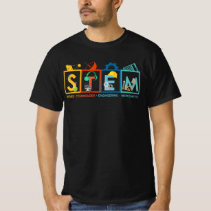 STEM Science Technology Engineering Math Teacher S T Shirt