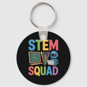 Stem Squad, naturlärare matematiklärare Nyckelring
