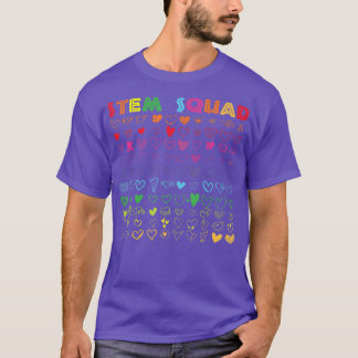 STEM Squad Science Technology Engineering Math Tea T Shirt