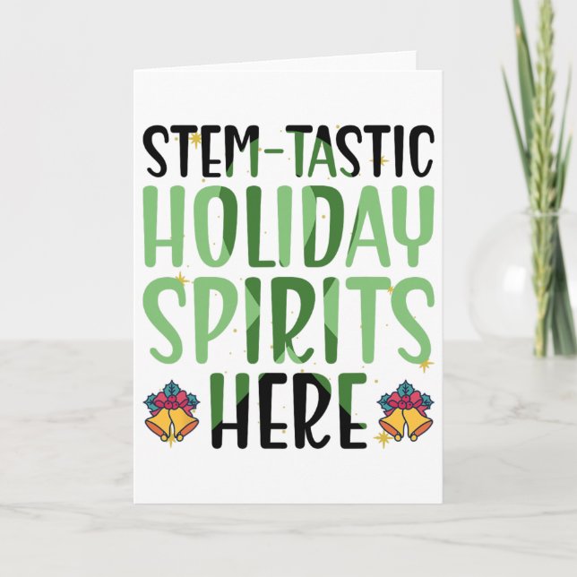 Stem-tastiska höjdpunkter här - Julstämning med st Kort (Framsida)