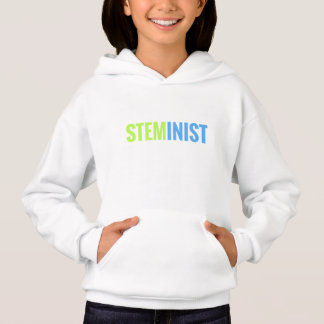 STEMinist flicka Hooded tröja