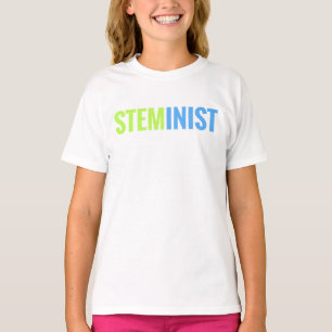 STEMinist flicka utslagsplats för Ringer Tröja