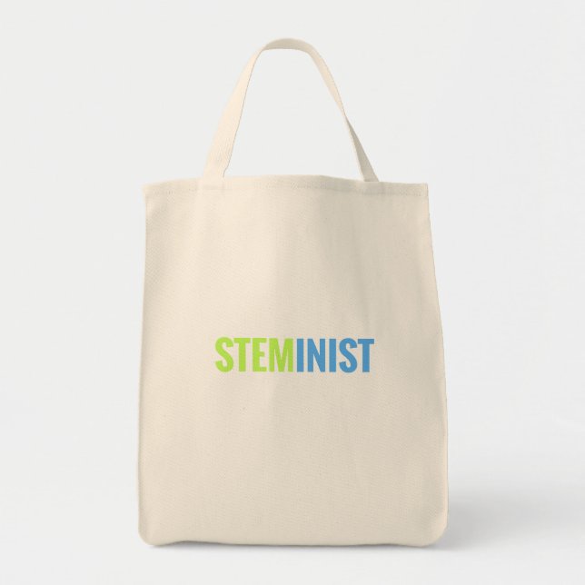 STEMinist livsmedeltoto Tygkasse (Framsidan)
