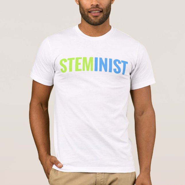 STEMinist manar utslagsplats T-shirt (Framsida)