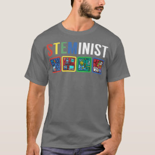 Steminist Science Technology Engineering Math STEM T Shirt