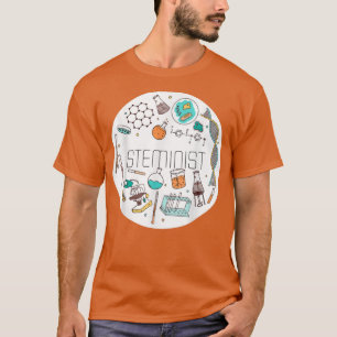 Steminist Science Technology Engineering Math STEM T Shirt