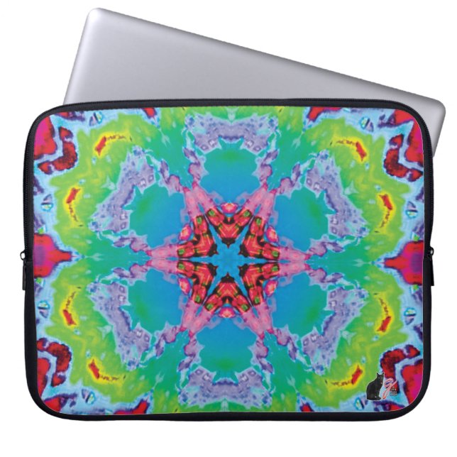 Stemma Kaleidoscope Laptop sleeve (Framsidan)