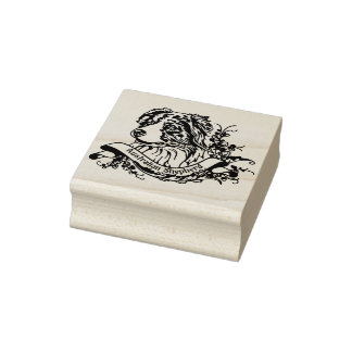Stempel ANNO 1900 mit Australian Shepherd Stämpel