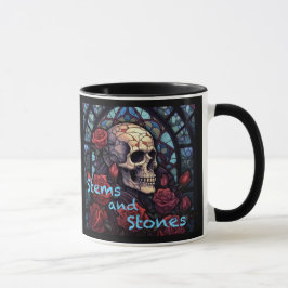 Stems och stenar Skull och Ro-kaffe Mugg