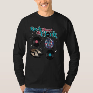 Sten 50:e Pudel Disco Hip hop 1950:s doance T Shirt