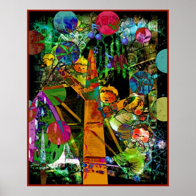 Sten-A-Adjö Baby Poster (Framsidan)