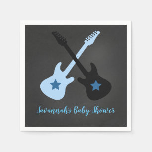 Sten a Adjö Rockstar Rockstjärna Napkins Pappersservett