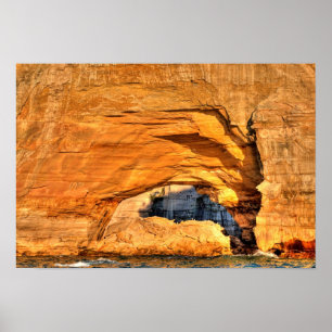 Sten Arch, Pictured Sten National Lakeshore, MI Poster