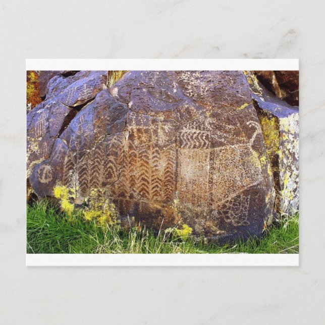 Sten Art Archaic-mall Vykort (Framsida)