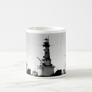 Sten av ålderfyren kaffemugg