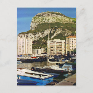 Sten av den Gibraltar vykortet Vykort