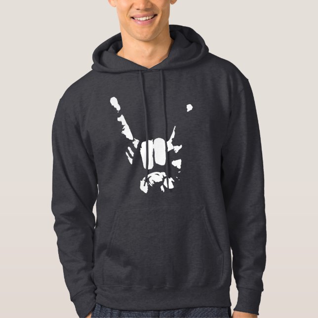 Sten av skuggar hoodie (Framsida)