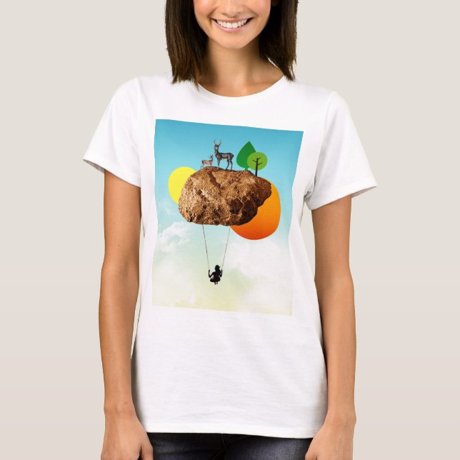 sten av vår existens t shirt (Framsida)