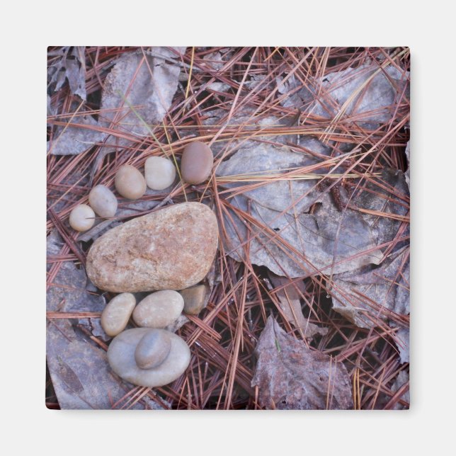 Sten-avtryck Magnet (Framsidan)