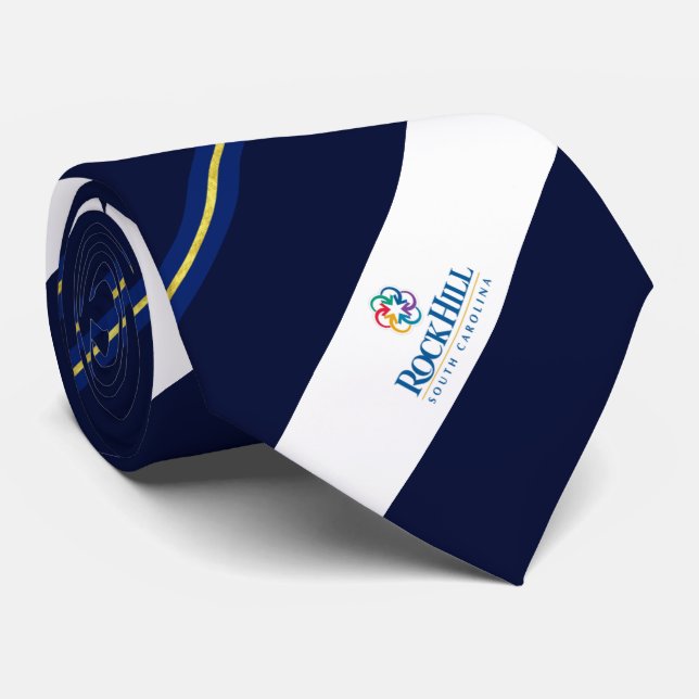 Sten Backe (South Carolina) flagga Neck Tie Slips (Rullad)