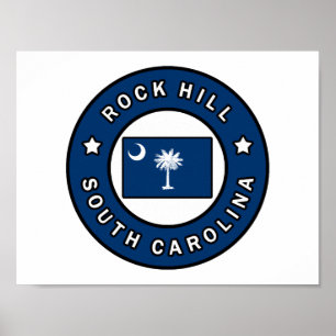 Sten Backe South Carolina Poster