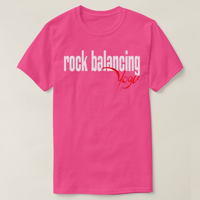 Sten Balancing Yoga 1 T Shirt (Design framsida)