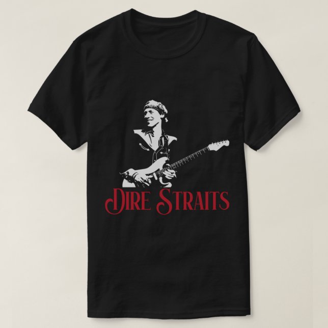 Sten band Dire sund T Shirt (Design framsida)