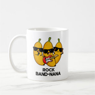 Sten Band-nana Funny Banana Pun Kaffemugg