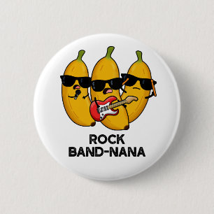 Sten Band-nana Funny Banana Pun Knapp