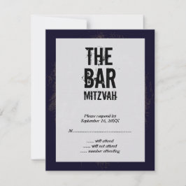 Sten Band Pub Mitzvah-svarskort OSA Kort