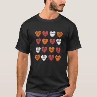 Sten Bands Hearts Candy Valentines day Fläkt Music T Shirt