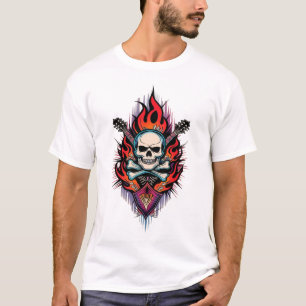Sten & Bläck: Skull och korsben Tatto Tee