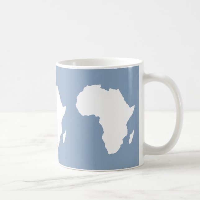 Sten Blue Audacious Afrika Kaffemugg (Höger)