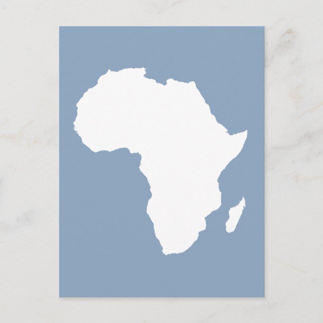 Sten Blue Audacious Afrika Vykort (Framsida)