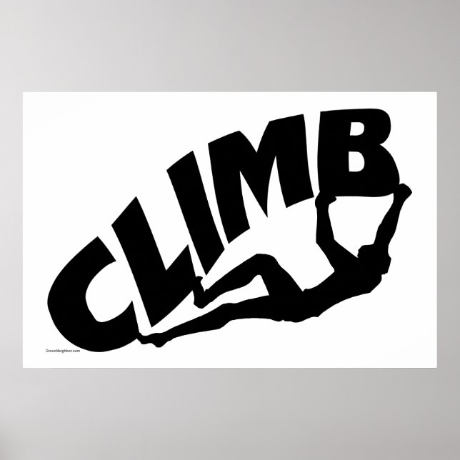 Sten Bouldering Poster (Framsidan)