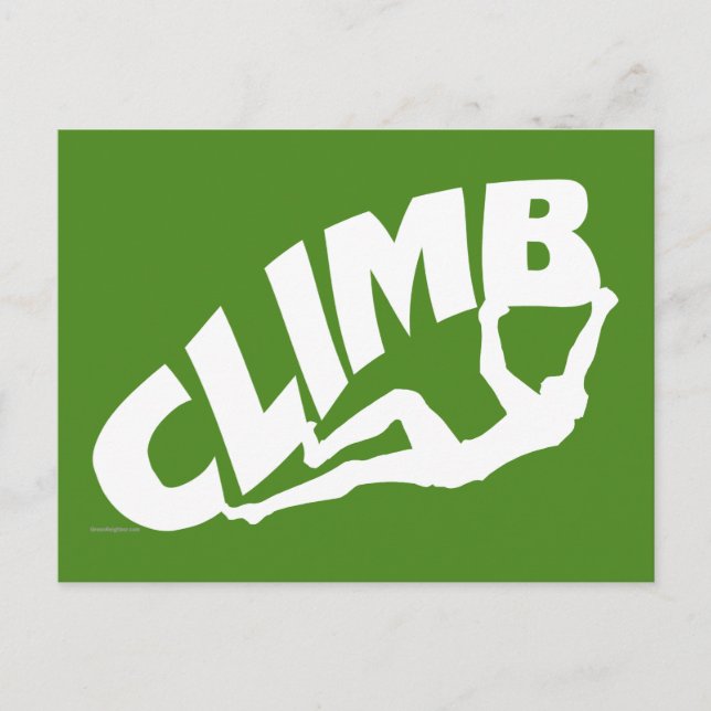 Sten Bouldering Vykort (Framsida)