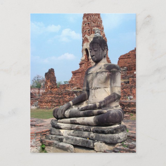 Sten Buddha Vykort (Framsida)
