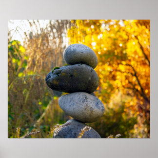 Sten Cairn Zen Wall Poster