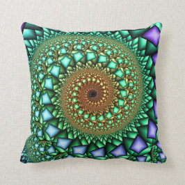 Sten Candy Fractal Swirl Dekorativ kudde