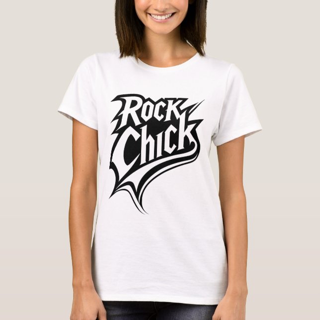 Sten Chick - Dold Black and White Typography T Shirt (Framsida)