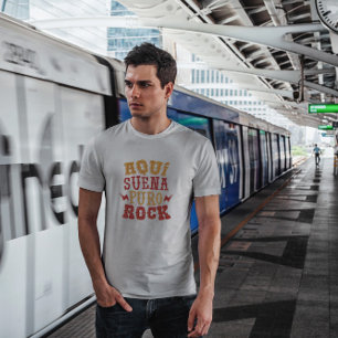 Sten citat Spanska Lettering T Shirt