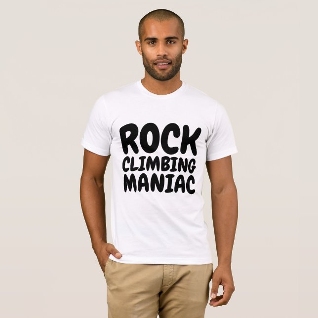 STEN CLIMBING MANIAC T-shirts (Hel framsida)