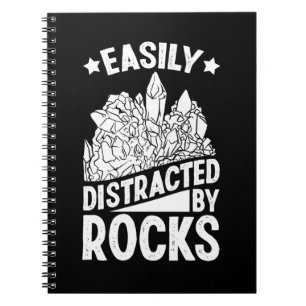 Sten Collector Geologist Funny Geoology Anteckningsbok