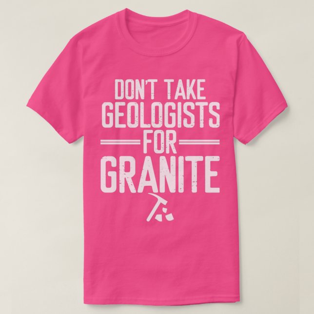 Sten Collector Geologists for Granite Geology T Shirt (Design framsida)