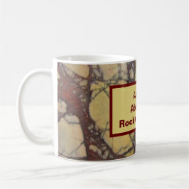 Sten Collector Humoral Gult Red Marcular Stone Kaffemugg