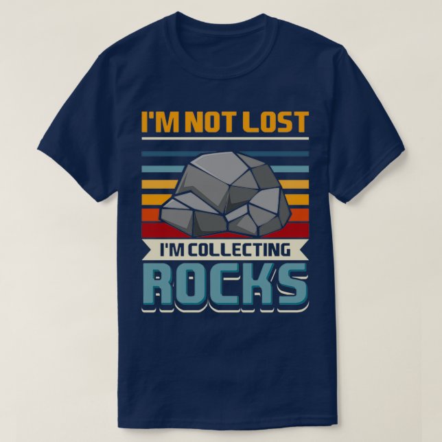 Sten Collectors Geology Sten Fossils Minerals 1 T Shirt (Design framsida)