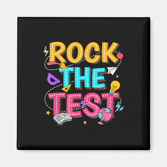 Sten den dag då läraren testas för motivation magnet (Framsidan)