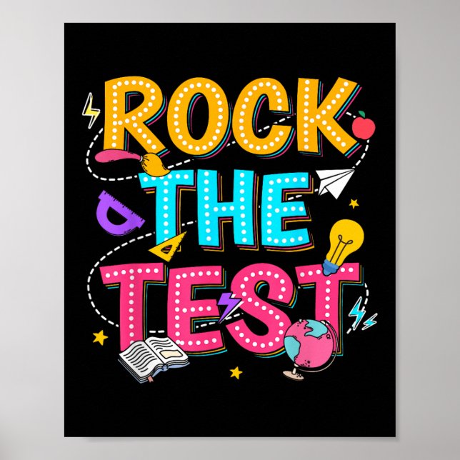 Sten den dag då läraren testas för motivation poster (Framsidan)