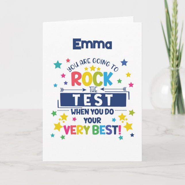 Sten ditt test - STATS Kort (Framsida)